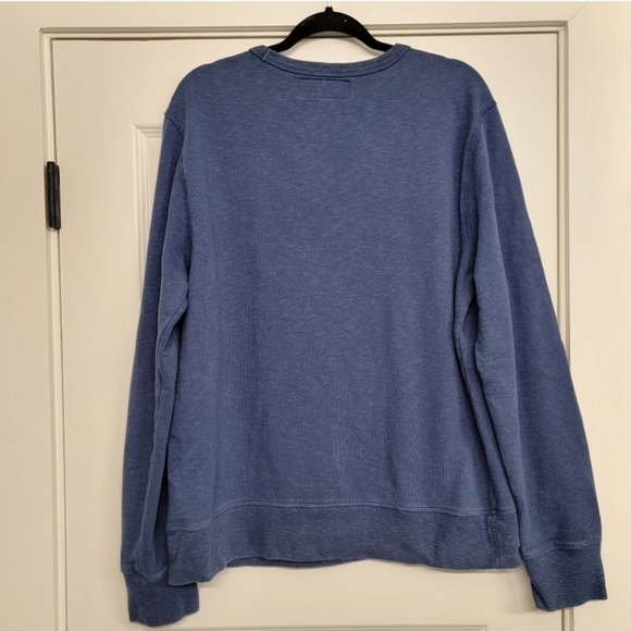 Arizona Jean Cotton Blue Pullover Crewneck Longsleeve Sweatshirt - Picture 2 of 6
